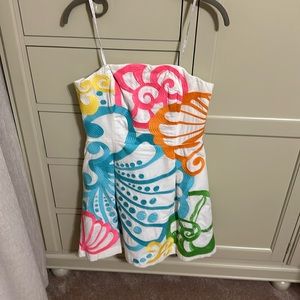 Lilly Pulitzer strapless dress, 8